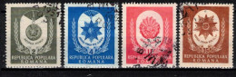 Roumanie 1951 Mi 1255-8 (Yv 1142-5), Obliteré - Usado