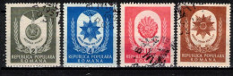 Roumanie 1951 Mi 1255-8 (Yv 1142-5), Obliteré - Gebraucht