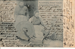 AVELGEM   1905  DE HONDERJARIGE WEDUWE VERMEULEN EN HARE DOCHTER URSULA 80 JAAR         ZIE  AFBEELDINGEN - Avelgem