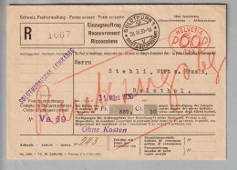 Delcampe - Motiv Bank 1930-03-28 Solothurn Einzugsauftrag Mit Firmenfreistempel 60Rp. #799 Solothurnische Leihkasse N.Balsthal - Non Classés