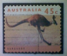 Australia, Scott #1288, Used (o), 1994, Wildlife Series, Kangaroo, 45¢, Orange And Multicolored - Used Stamps