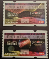 Austria 2015 -  Eurovision Song Contest  2015 ATM Set Mnh** - Automatenmarken [ATM]