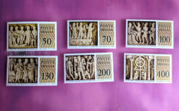 VATICAN ART SARCOPHAGES  MNH HOLY ROMAN ART - Neufs