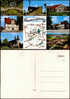 Clausthal-Zellerfeld Mehrbildkarte U.a. Bergwerk-Museum Apotheke   Kurpark 1976 - Clausthal-Zellerfeld