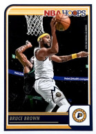 204 Bruce Brown - Indiana Pacers - Carte Panini 2023-2024 NBA Hoops Base Cards - Andere & Zonder Classificatie