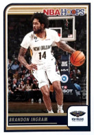 214 Brandon Ingram - New Orleans Pelicans - Carte Panini 2023-2024 NBA Hoops Base Cards - Other & Unclassified