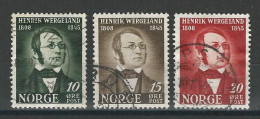 Norwegen Mi 304-06 O - Oblitérés