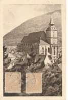 2 PostCards From: K. Lehmann, Brasov, Str. Neagra 7  Exchanged P.C's All Over The World!! - Roumanie