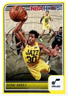 228 Ochai Agbaji - Utah Jazz - Carte Panini 2023-2024 NBA Hoops Base Cards - Andere & Zonder Classificatie