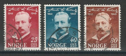 Norwegen Mi 340-42 O - Usados