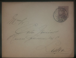 SOBRESCRITO D.MANUEL II - MARCOFILIA - VILLA REAL - Postal Stationery