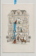 Illustration De L'intérieur D'une Maison Style Renaissance. 3 étages Avec Habitants - Otros & Sin Clasificación