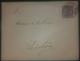 SOBRESCRITO D.MANUEL II - MARCOFILIA - NIZA - (27 JAN 911) - Enteros Postales