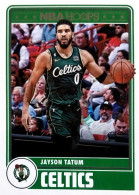 287 Jayson Tatum - Boston Celtics - Carte Panini 2023-2024 NBA Hoops Base Cards - Sonstige & Ohne Zuordnung