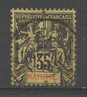 MAYOTTE N° 18 OBL / Used - Used Stamps