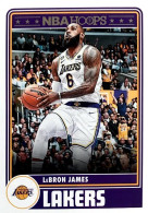 290 LeBron James - Los Angeles Lakers - Carte Panini 2023-2024 NBA Hoops Base Cards - Other & Unclassified