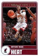 299 Dwyane Wade - Miami Heat - Carte Panini 2023-2024 NBA Hoops Base Cards - Otros & Sin Clasificación