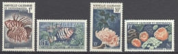 New Caledonia Sc# 307-310 MH 1959 Sea Life - Ongebruikt