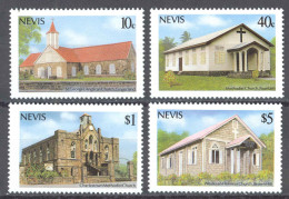 Nevis Sc# 529-532 MNH 1986 Christmas - St.Kitts And Nevis ( 1983-...)