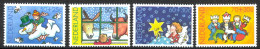 Netherlands Sc# B596-B599 MNH 1983 Christmas - Unused Stamps