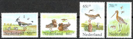 Netherlands Sc# B600-B603 MNH 1984 Birds - Unused Stamps