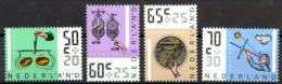 Netherlands Sc# B619-B622 MNH 1986 Antique Measuring Instruments - Nuevos