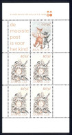 Netherlands Sc# B582a MNH Sheet/5 1982 Children And Animals - Neufs