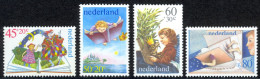 Netherlands Sc# B565-B568 MNH 1980 Reading - Unused Stamps