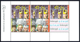 Netherlands Sc# B576a MNH Sheet/5 1981 Various People - Nuevos