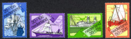 Netherlands Sc# B493-B496 MNH 1973 Ships - Ungebraucht