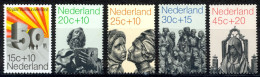 Netherlands Sc# B470-B474 MNH 1971 Wood Sculptures - Ungebraucht