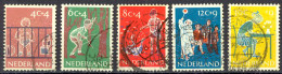 Netherlands Sc# B336-B340 Used 1959 Child Welfare - Gebruikt