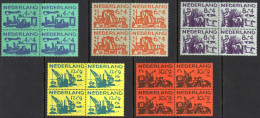 Netherlands Sc# B331-B335 MNH Block/4 1959 Social & Cultural Projects - Ongebruikt