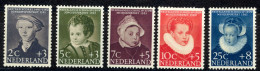 Netherlands Sc# B301-B305 MH 1956 Child Welfare - Unused Stamps