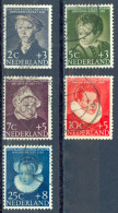Netherlands Sc# B301-B305 Used 1956 Child Welfare - Used Stamps