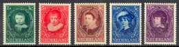 Netherlands Sc# B286-B290 MH 1955 Child Welfare - Unused Stamps