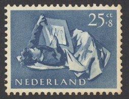 Netherlands Sc# B275 MH 1954 25c + 8c Child Welfare - Unused Stamps