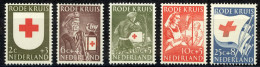 Netherlands Sc# B254-B258 MH 1953 Red Cross - Ongebruikt