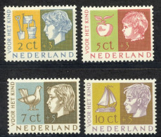 Netherlands Sc# B259-B262 MH 1953 Child Welfare - Unused Stamps