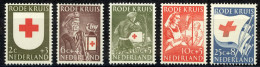 Netherlands Sc# B254-B258 MNH 1953 Red Cross - Unused Stamps