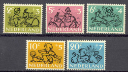 Netherlands Sc# B243-B247 MNH 1952 Child Welfare - Unused Stamps