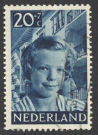 Netherlands Sc# B233 Used (a) 1952 Child Welfare - Usati