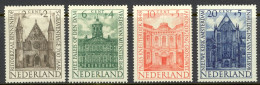 Netherlands Sc# B185-B188 MNH 1948 Buildings - Ongebruikt