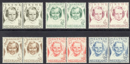 Netherlands Sc# B164-B169 MNH Pair 1946 Princesses - Unused Stamps