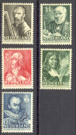 Netherlands Sc# B123-B127 MH 1940 Social & Cultural Projects - Unused Stamps