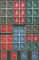 Netherlands Sc# B149-B153 MNH Lot/8 1944 Child Welfare - Ongebruikt