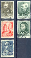 Netherlands Sc# B113-B117 Used 1939 Social & Cultural Projects - Usados