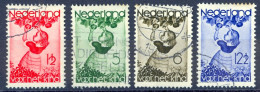 Netherlands Sc# B82-B85 Used (a) 1935 Child Welfare - Used Stamps