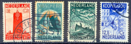 Netherlands Sc# B62-B65 Used (a) 1933 Sailors Homes - Usati