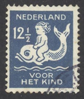 Netherlands Sc# B40 Used 1929 12 1/2c Child Welfare - Usados
